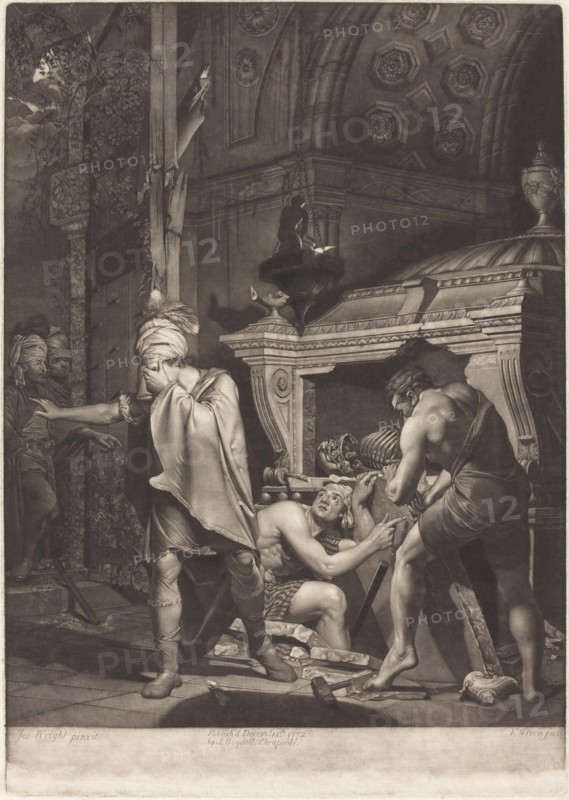 Miravan Opening the Tomb of His Ancestors, 1772.