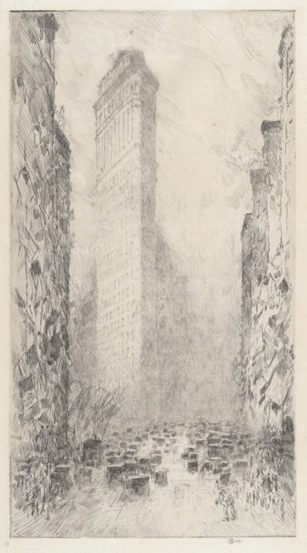 Washington's Birthday - Fifth Avenue & 23rd Street, 1916.