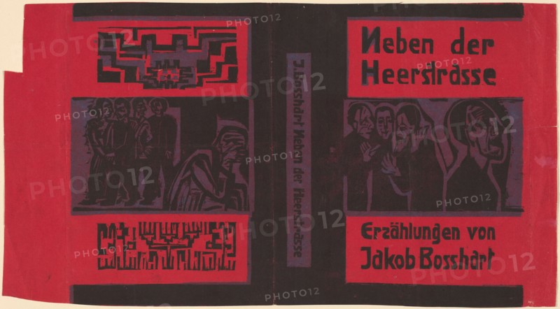 Jakob Bosshart: Neben der Heerstrasse (Jakob Bosshart: Near Main Street), 1922.