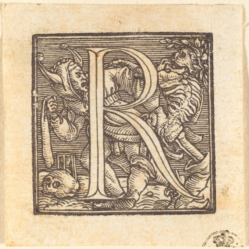 Letter R.
