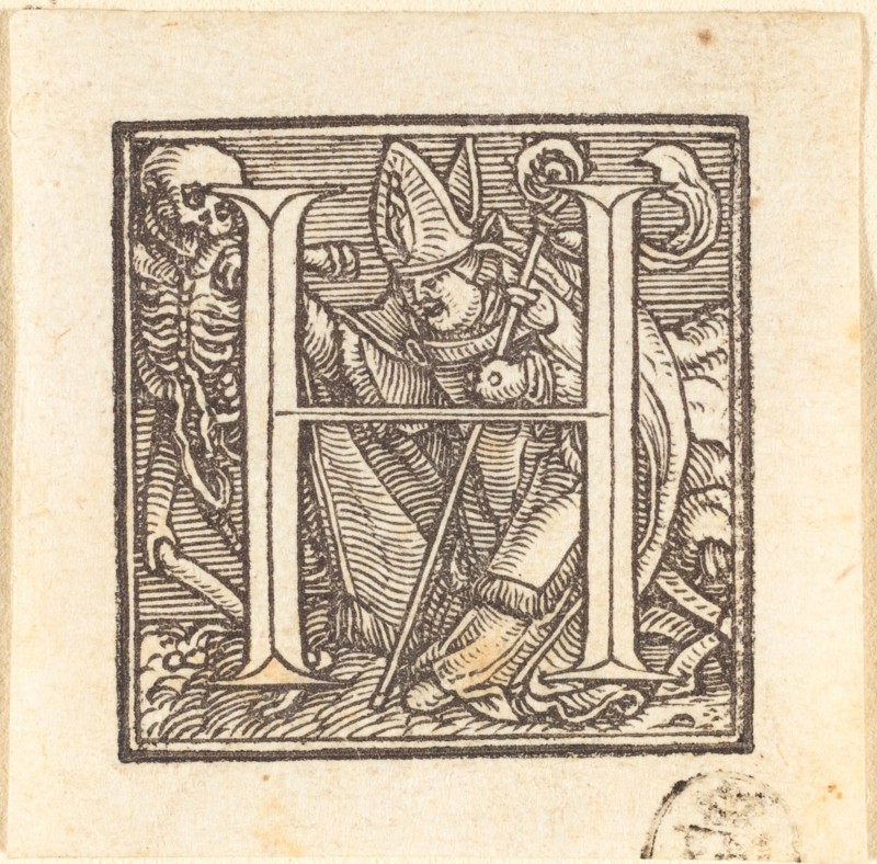 Letter H.