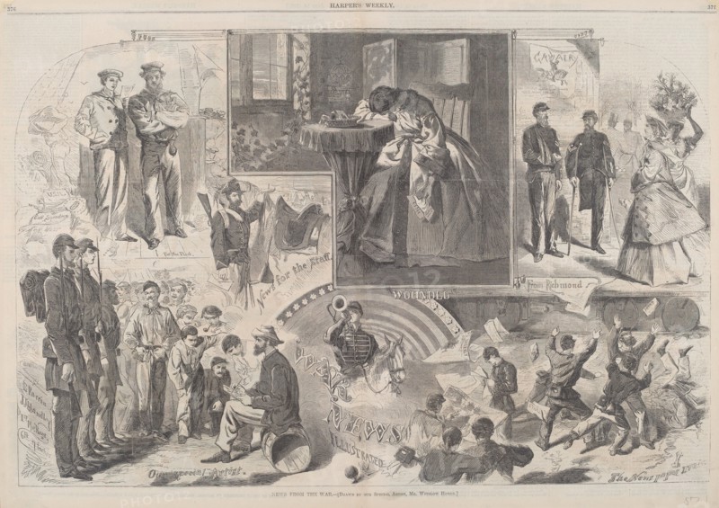 News from the War, published 1862.