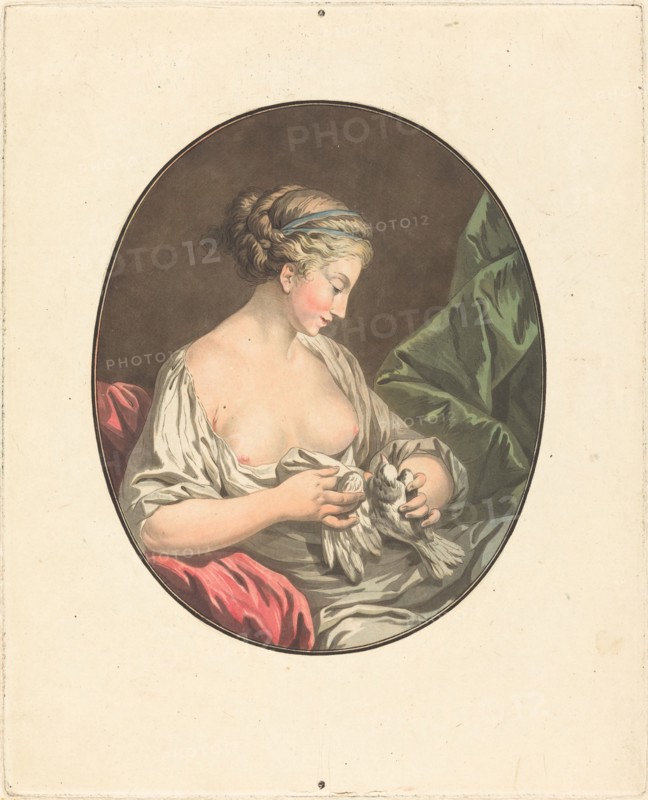 La Venus aux colombes. [Venus with doves].