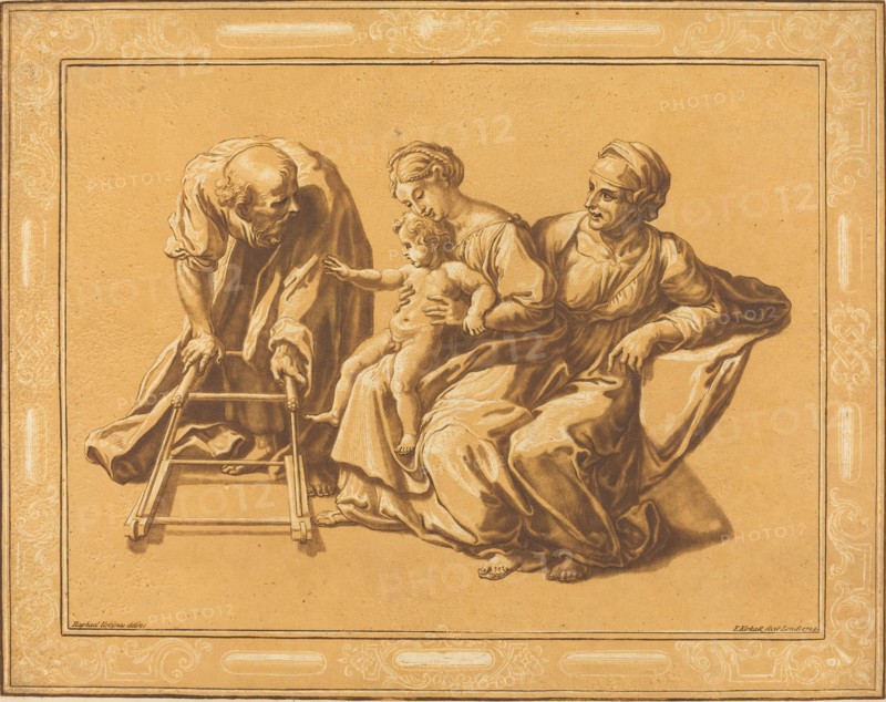 The Holy Family, 1724.