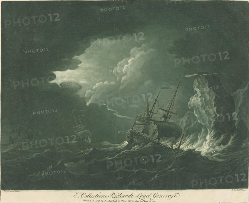 Shipping Scene from the Collection of Richard Lloyd, 1720s.