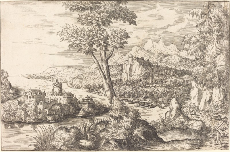Landscape with Three Men, c. 1558/1559.
