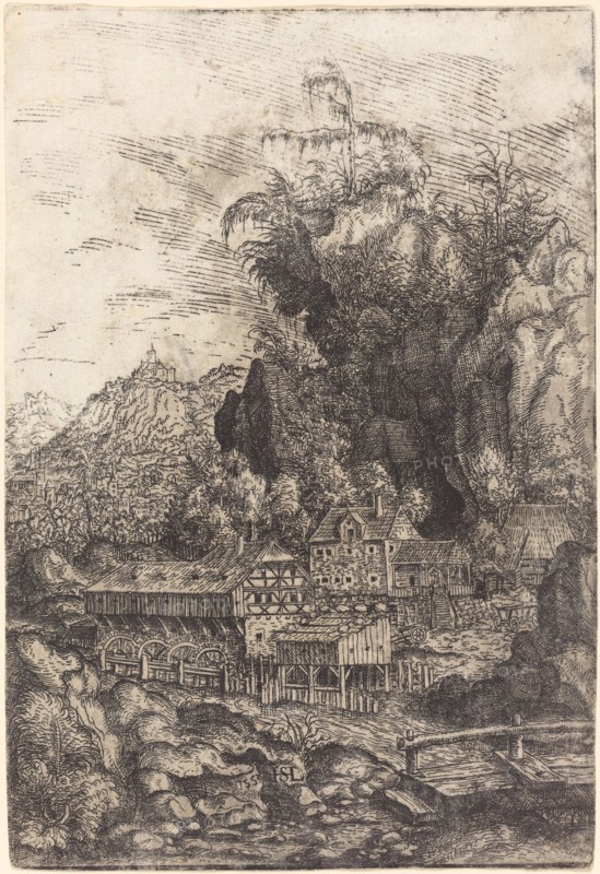 Landscape with a Water Mill, 1553.
