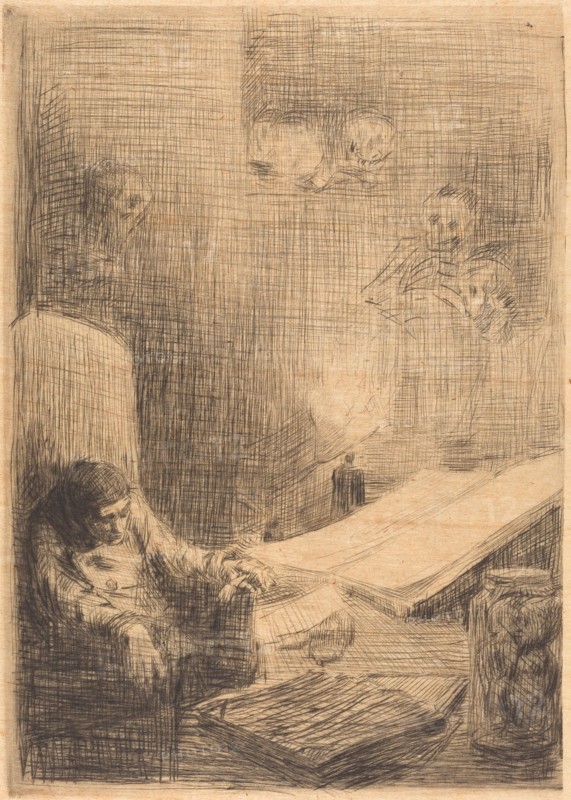 Sleeping Scholar (Le savant endormi).