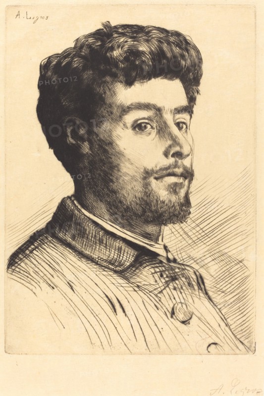 Frederic Regamey, late 19th century? Creator: Alphonse Legros.