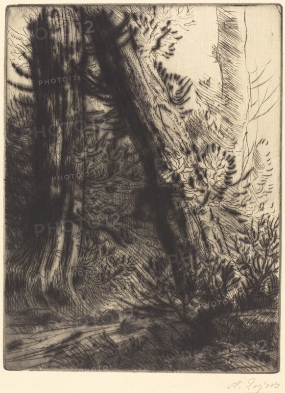 Edge of a Brook (Bord de ruisseau).