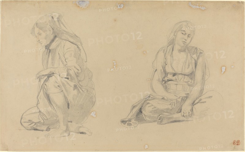 Women of Algiers, 1833.