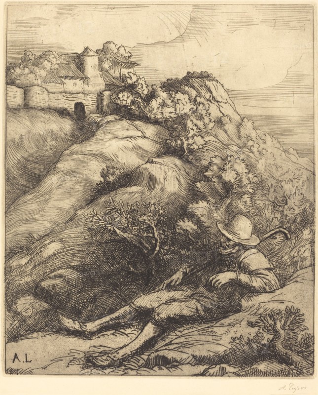 Sleeping Shepherd (Le repos du berger).