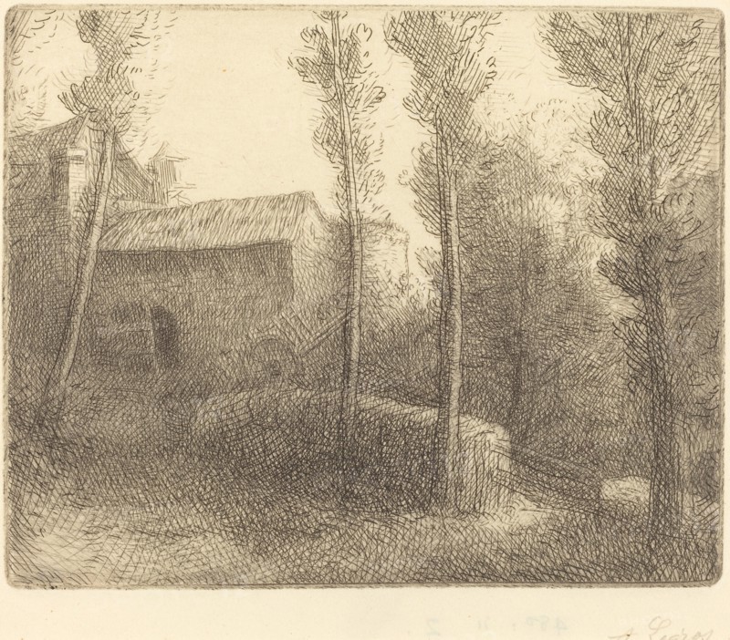 Bridge at the Mill (Le pont du moulin).