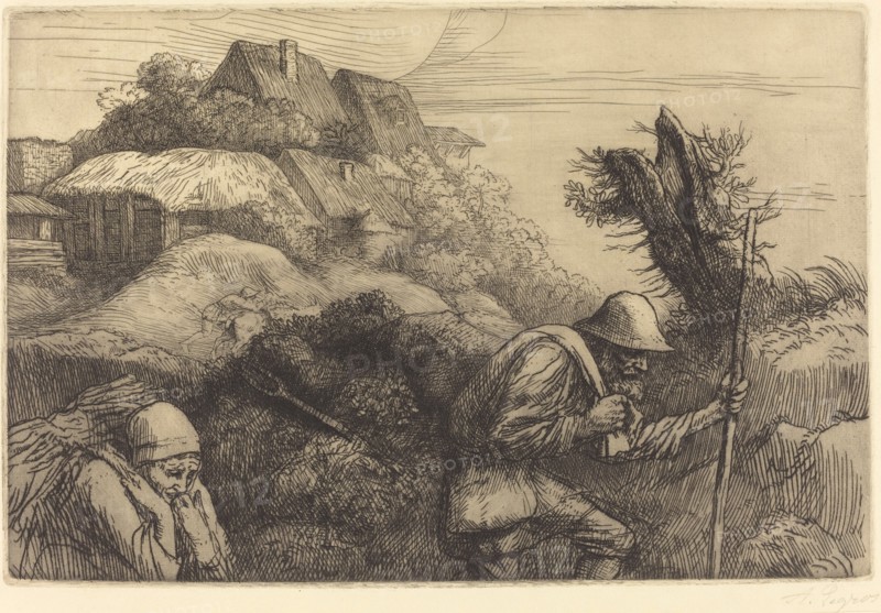Return from the Woods (Le retour du bois).