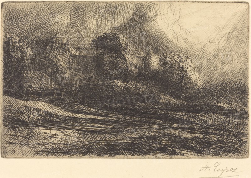 Chailli Seen in a Storm (Chailli: Effet d'orage).