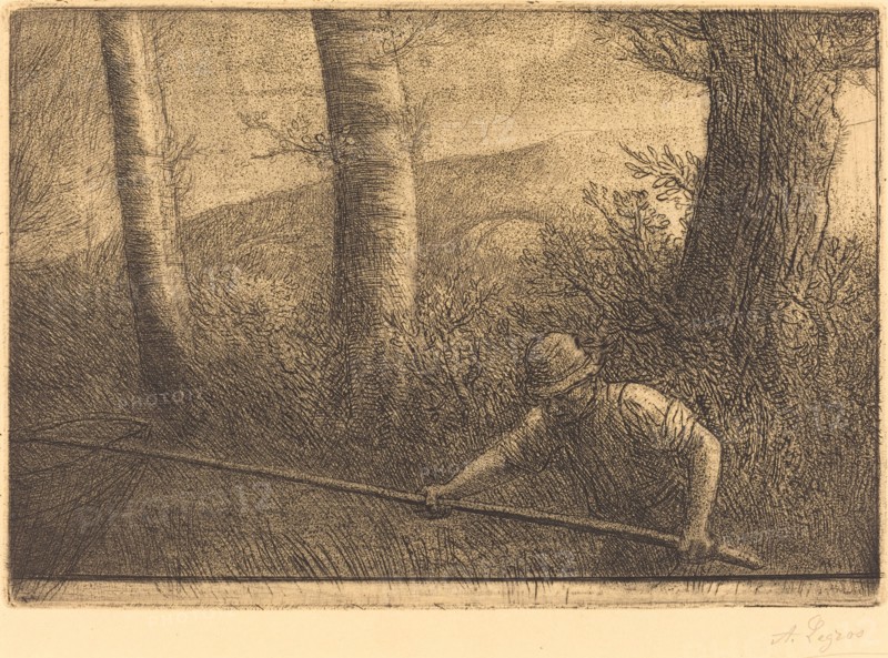 Fisherman with a Hoop-net (La peche a la truble).