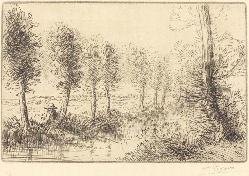 Near the Mill (Pres du moulin).
