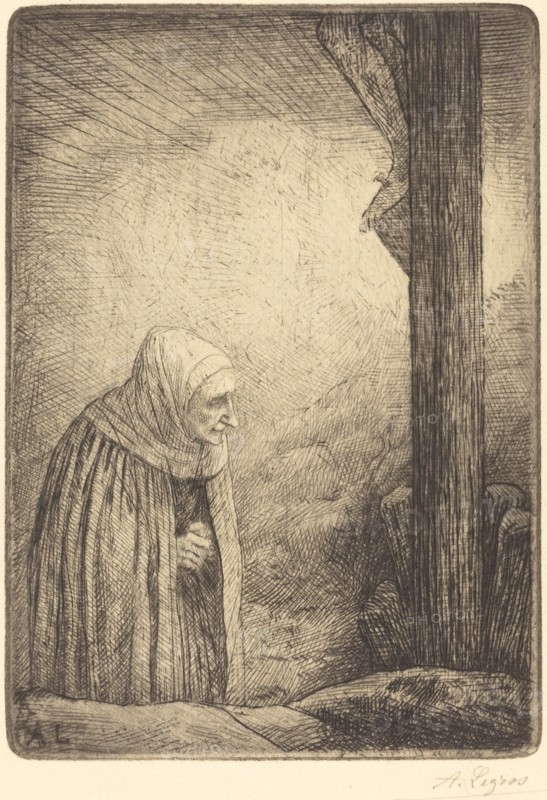 Woman at the Foot of the Cross (Femme au calvaire).