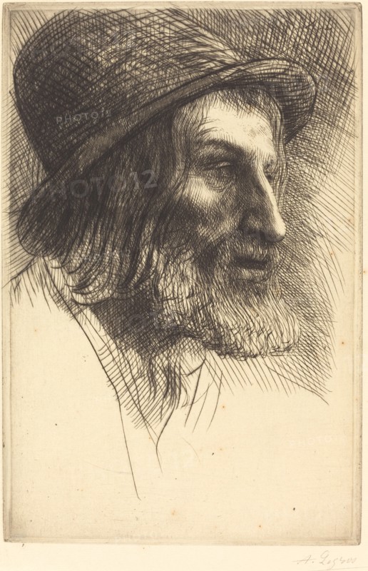 Head of an English Laborer (Tete d'ouvrier anglais (Le berger)).