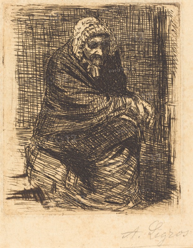 Old Woman Seated (La vieille femme assise).