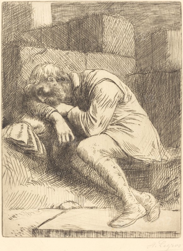 Sleeping Beggar (Mendiant endormi).