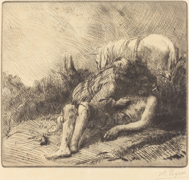 The Good Samaritan (Le bon samaritain).