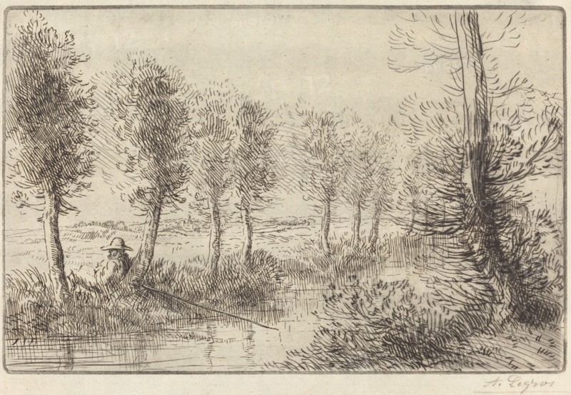 Near the Mill (Pres du moulin).