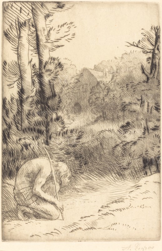 The Prodigal Son, 2nd plate (L'enfant prodigue).