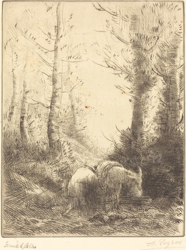 Farmer and His Donkey (Le fermier et son ane).