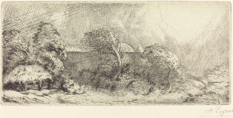 Chailli Seen in a Storm (Chailli: Effet d'orage).