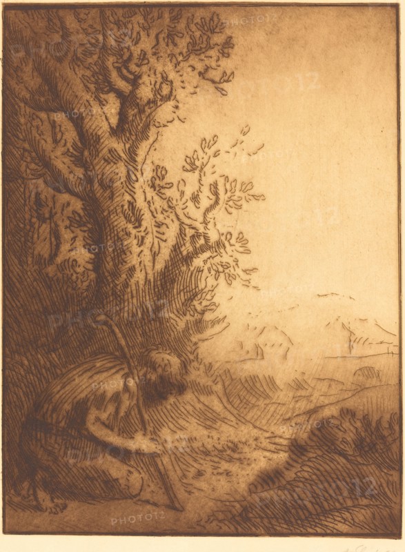 The Prodigal Son, 4th plate (L'enfant prodigue).