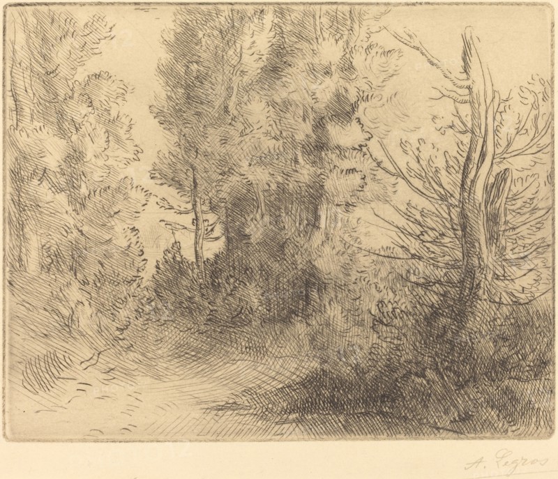 Landscape: Near Chailleux (Paysage: Pres Chailleux).