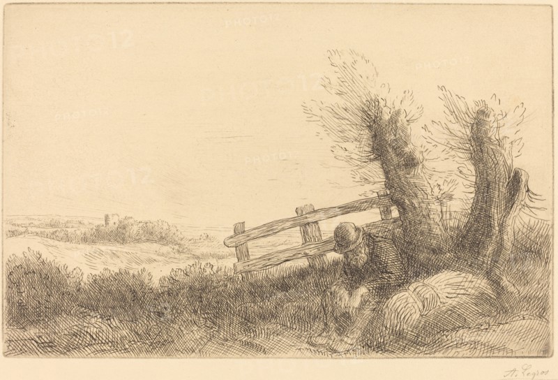 Farmer Reclining (Le fermier au repos).