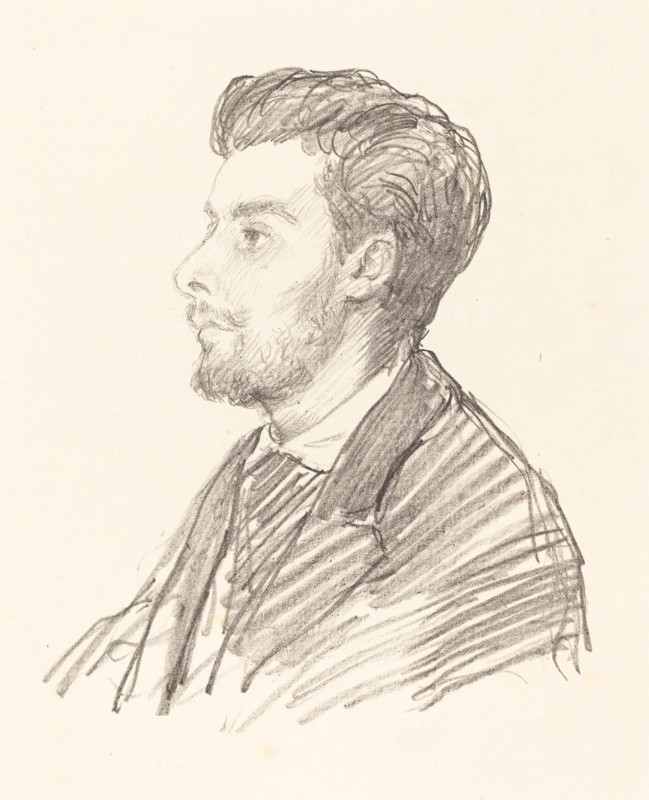Frederic Regamey, late 19th century? Creator: Alphonse Legros.