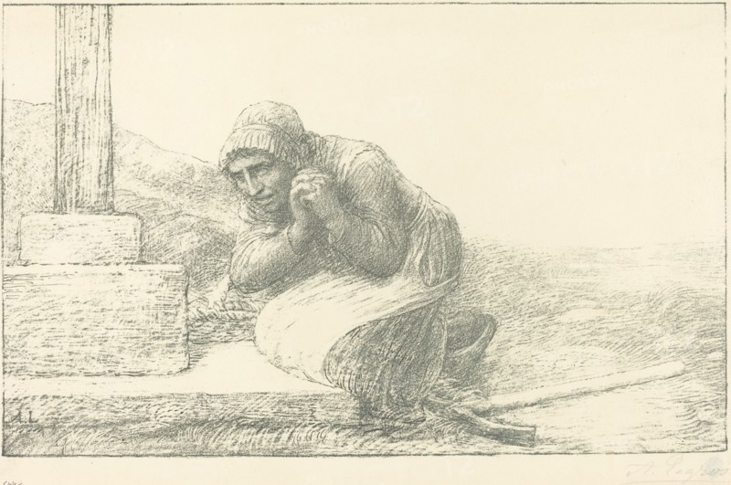 At the Foot of the Cross (Au pied de la croix).