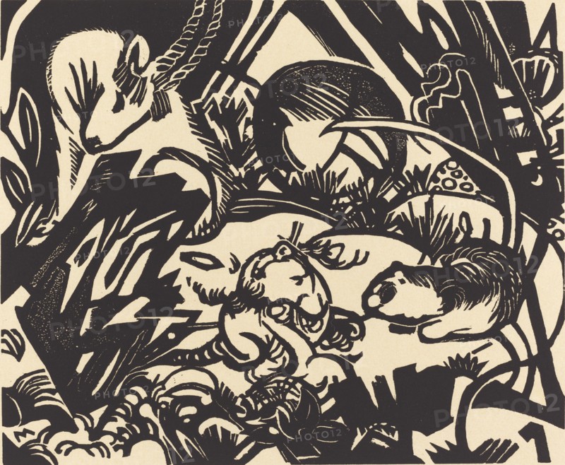 Animal Legend (Tierlegende), 1912.
