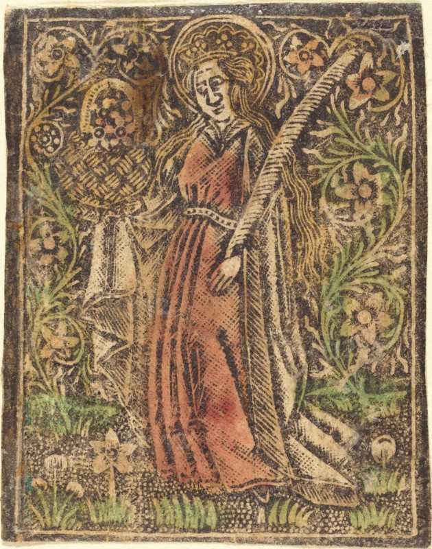 Saint Dorothy, c. 1480.