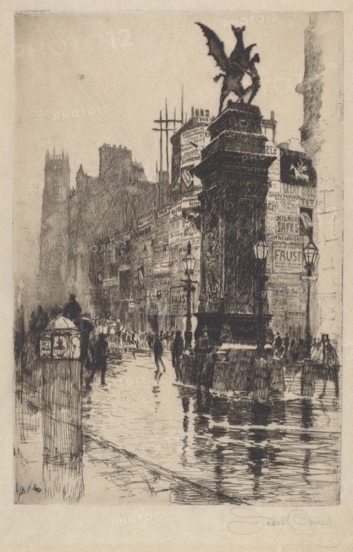 Temple Bar, 1885.
