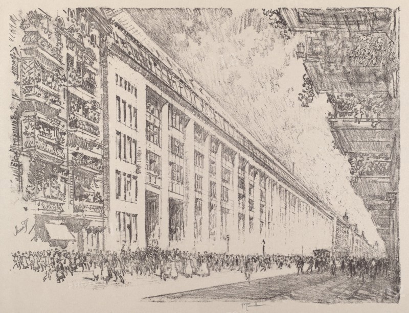Mid-day, General Electric Works, Berlin, 1921.