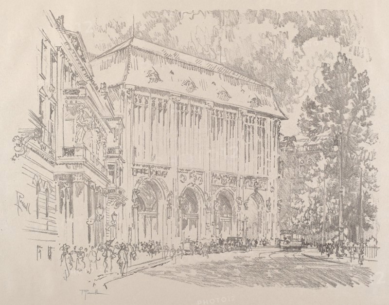 Wertheim, Leipziger-Platz, Berlin, 1921.