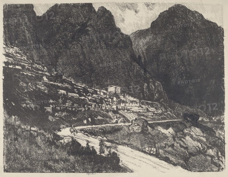 The Shining Rocks, Delphi, 1913.