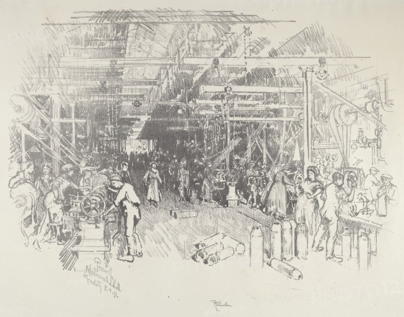 The Shell Factory, 1916.