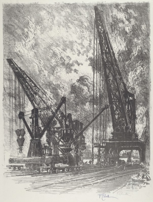 Taking the Big Gun Away, 1916.