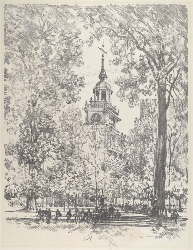 Independence Square and the State House, 1912.