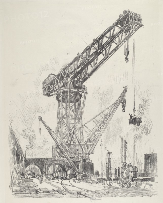 Made in Germany, the Great Crane, 1916.