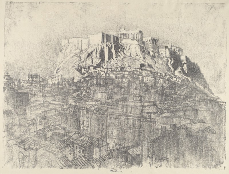 Sunrise over the Acropolis, 1913.