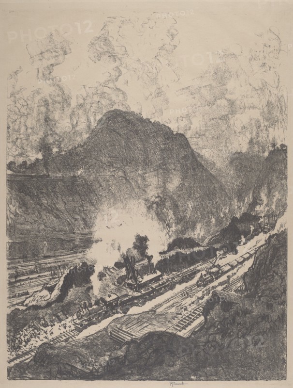 The Cut from Culebra, 1912.