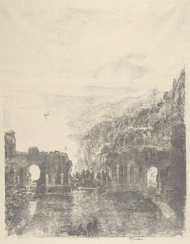 Aetna Over Taormina, 1913.