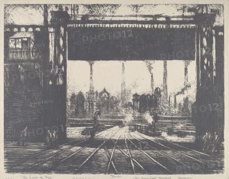The Iron Gate, Charleroi, 1911.