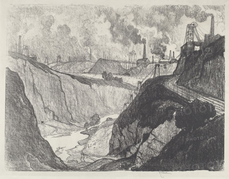 The Iron Mine, 1916.